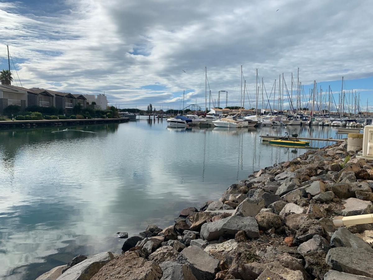Appartement Vue Mer - Rdc - Parking Prive - Meuble Tourisme 4 Etoiles Agde Exterior photo